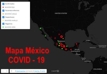 Mapa México - COVID 19