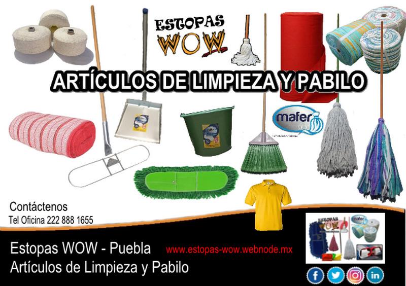 Sitioweb estopas wow articulos de limpieza y pabilo p2021